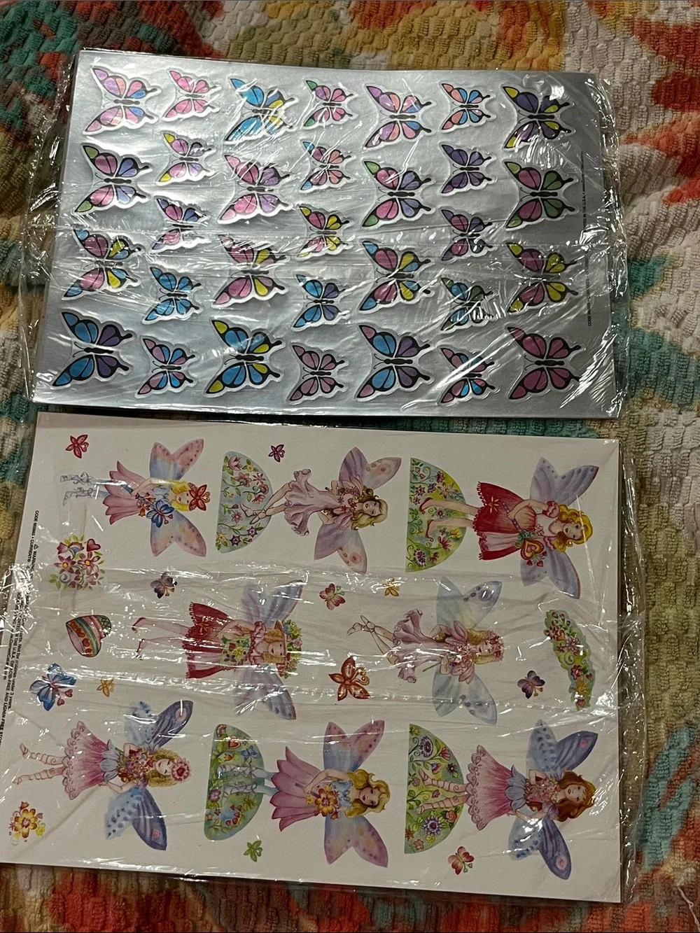Fairy & Butterfly Sticker Pack - Multicolor